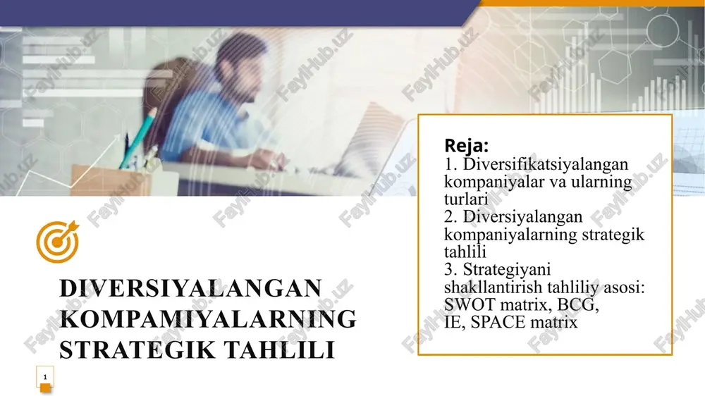 diversiyalangan kompaniyalar strategiyasi — PPTX