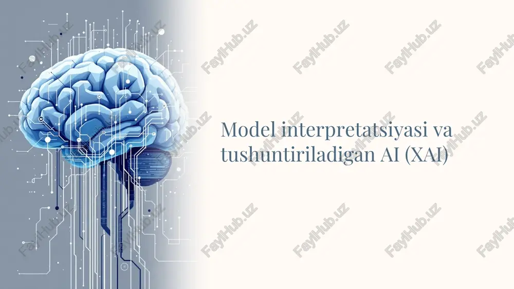 ai model interpretatsiyasi — PPTX