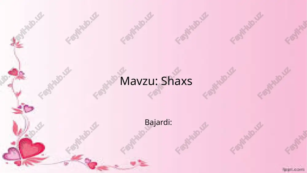 shaxs — PPTX