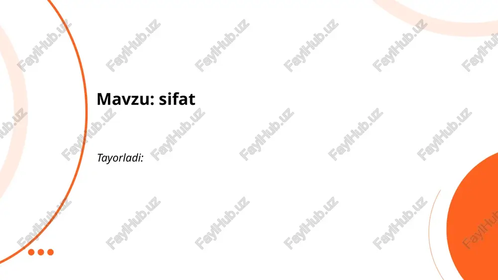 sifat — PPTX
