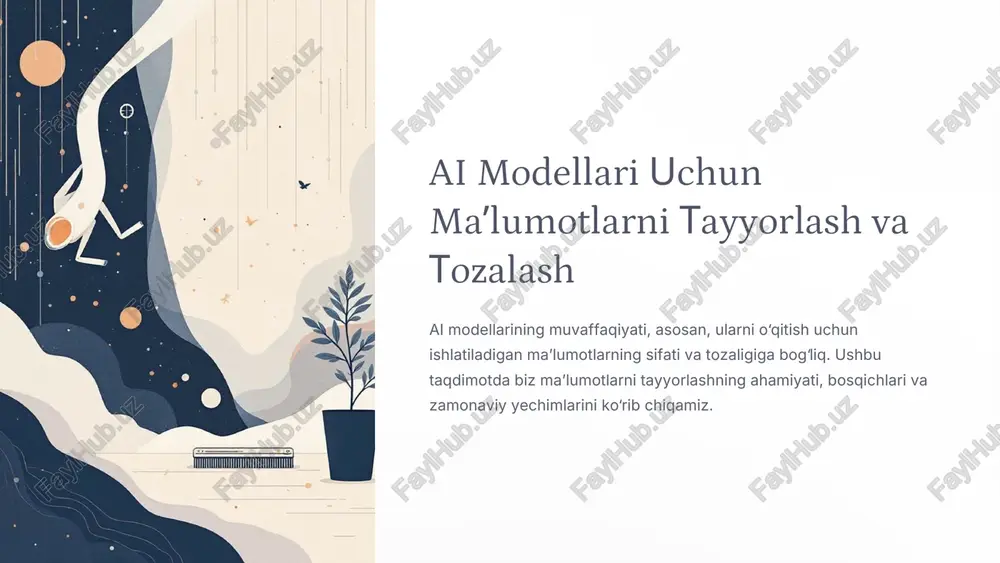 ai modellari uchun — PPTX
