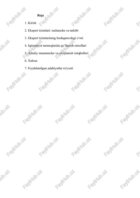 ekspert tizimlar — PDF