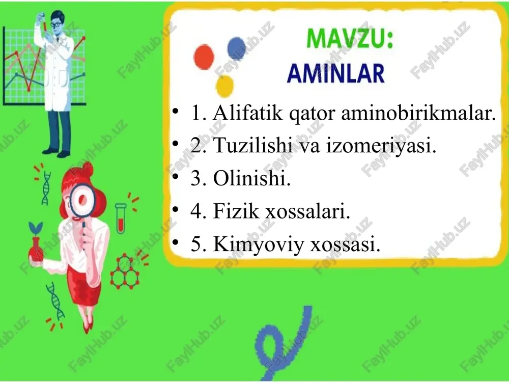 aminlar — PPT