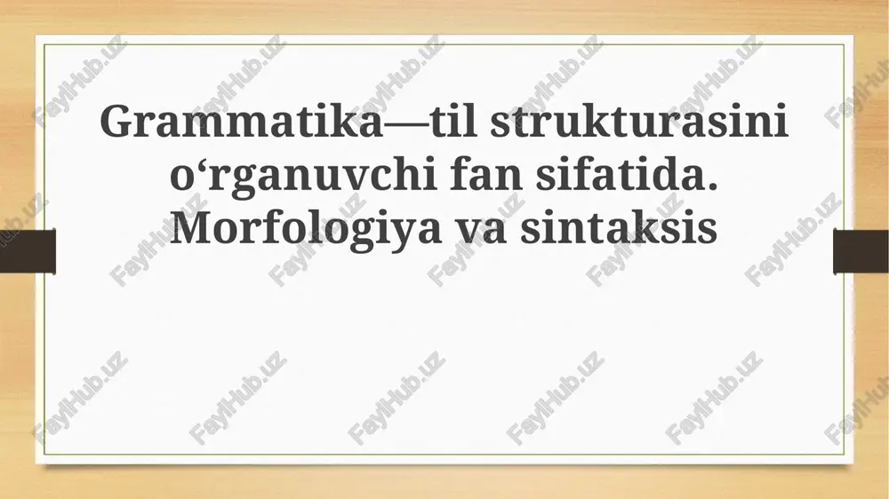 grammatika — PPTX