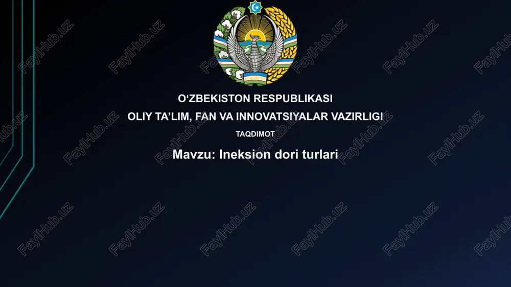 ineksiondoriturlari — PPTX