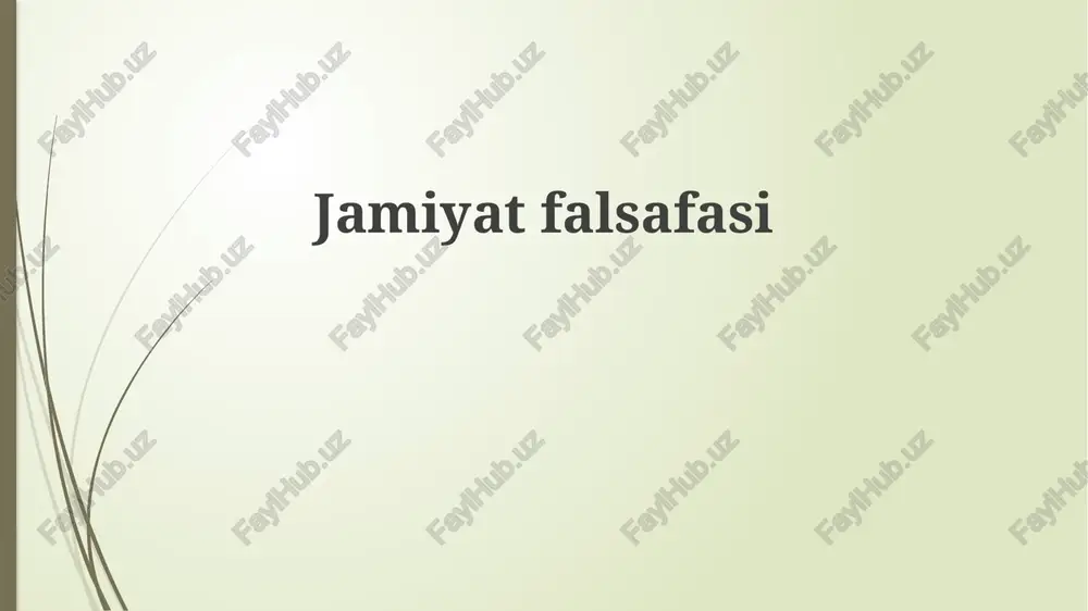 jamiyatfalsafasi — PPTX