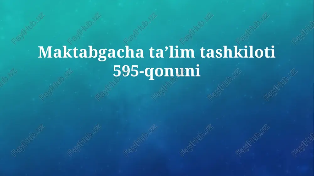 595-qonuni — PPTX