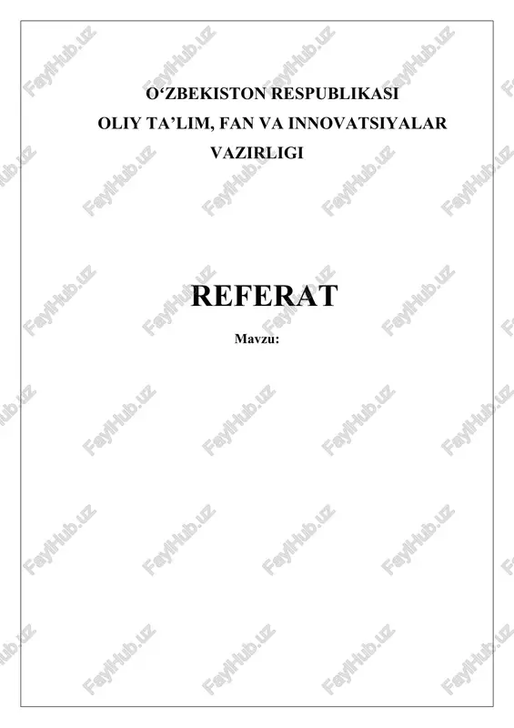 kun tartibi tashkili — DOCX