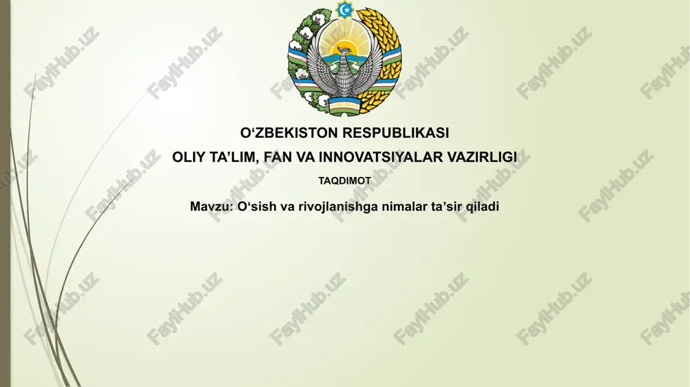 genetik omillar — PPTX