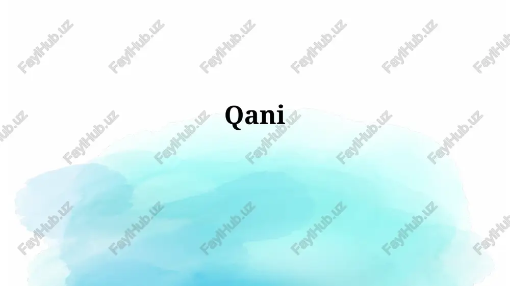 o'smirlik davri biologik jihatidan — PPTX