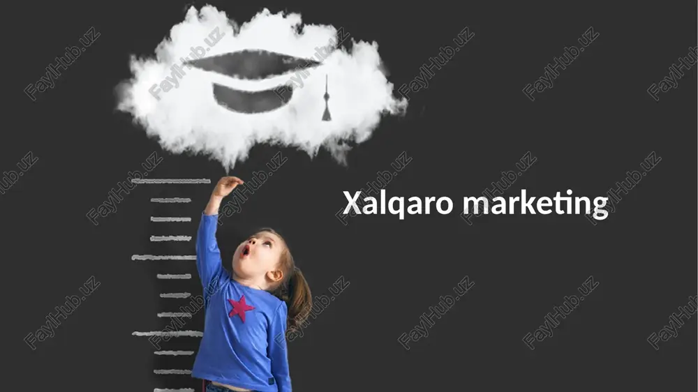 xalqaromarketing — PPTX