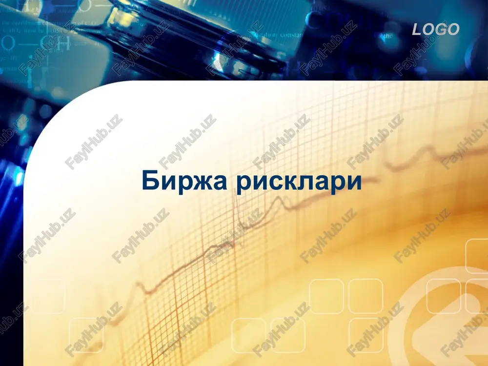 birja risklari — PPTX