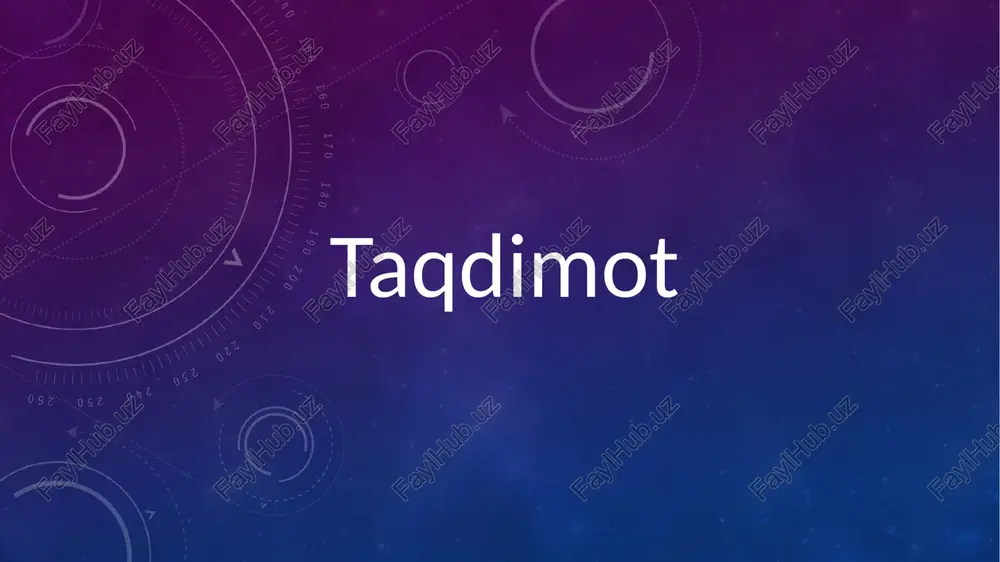 telemeditsina tarmoqlisog‘liqnisaqlash — PPTX