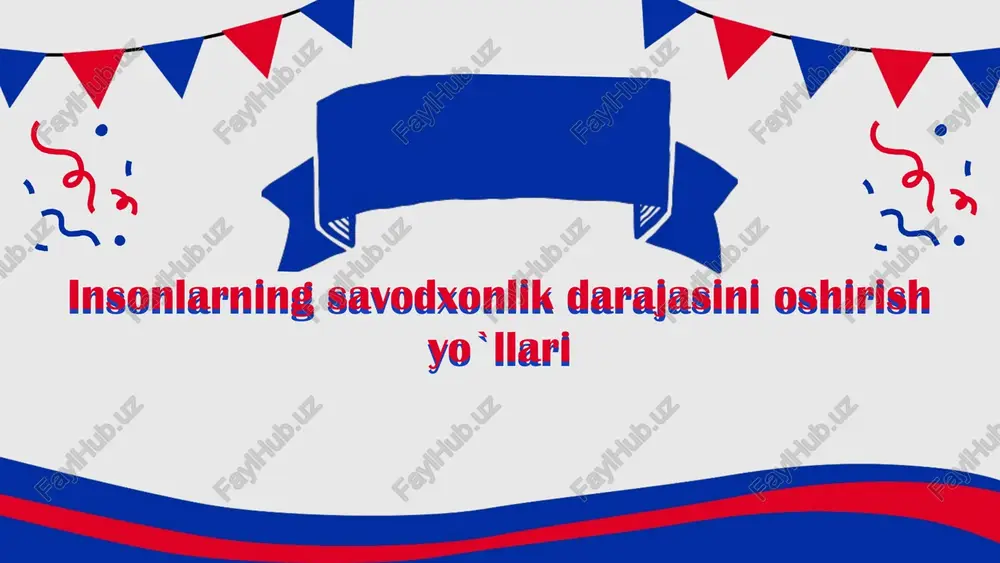 o‘quv markazlarining ahamiyati — PPTX
