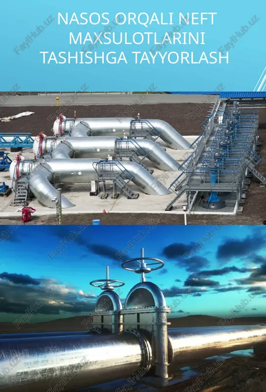 nasos orqali neft maxsulotlari — PPTX