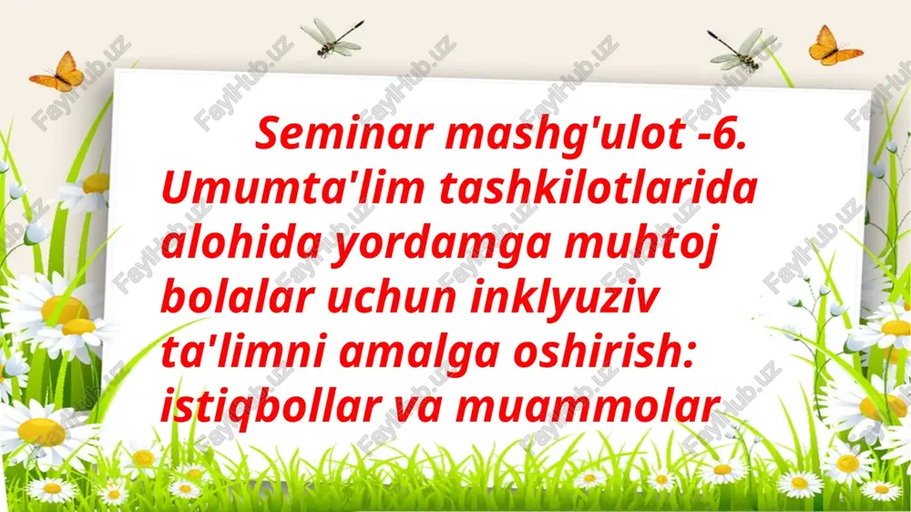inklyuziv t — PPTX