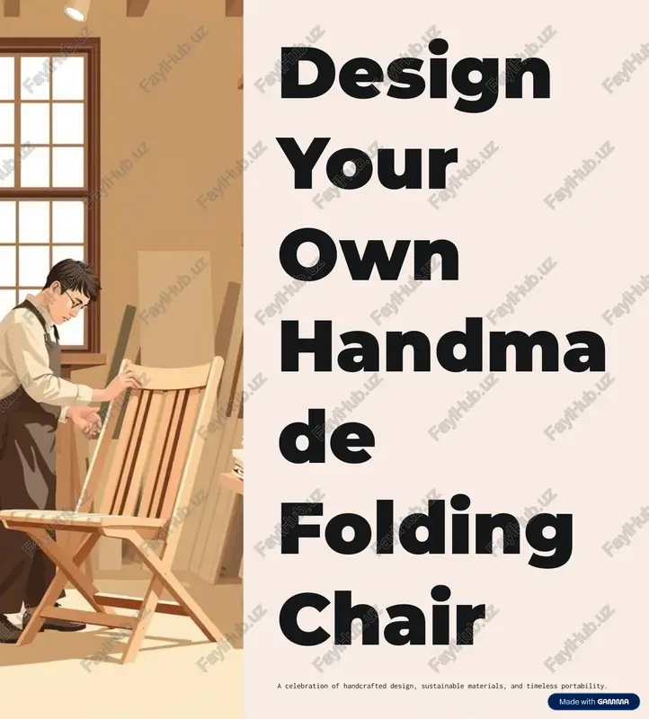 handmade folding chair — PDF