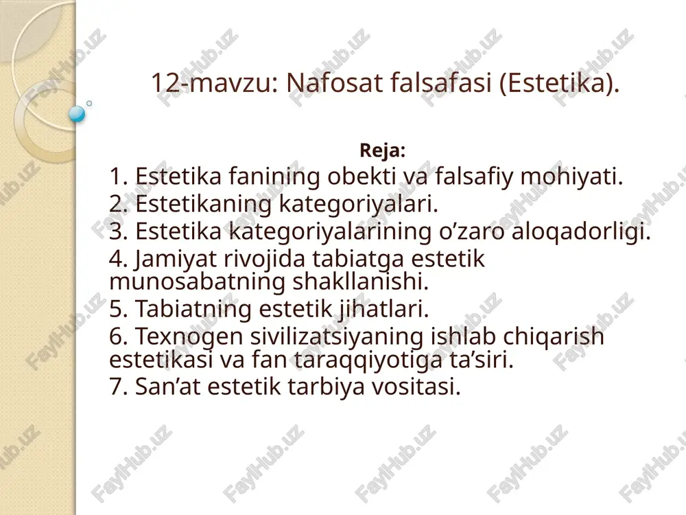 nafosatfalsafasi(estetika) — PPTX