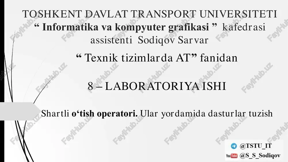 informatika va kompyuter grafikasi — PDF