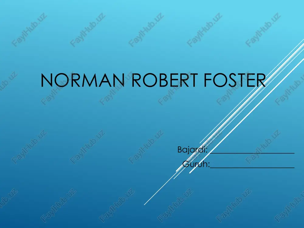 norman robert foster — PDF