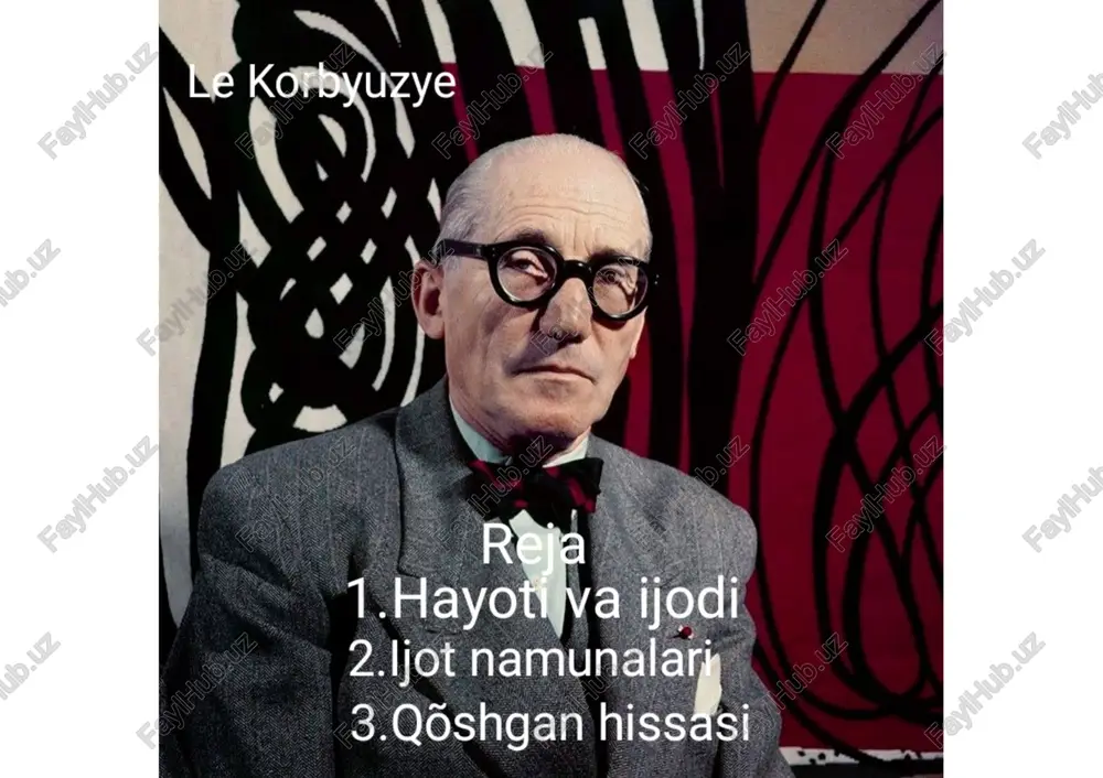 le korbyuzye (le corbusier) — PDF