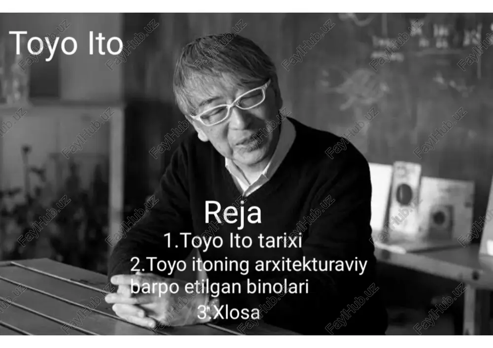 toyo ito tarixi — PDF