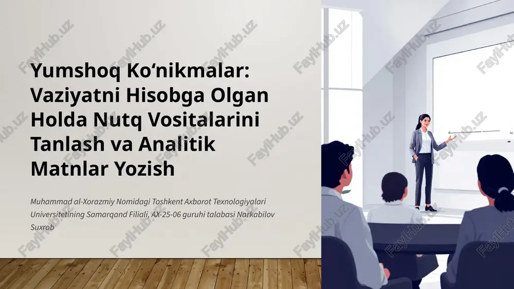 yumshoq ko‘nikmalar — PPTX