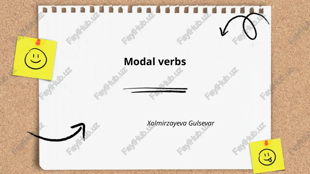 modal verbs — PPTX