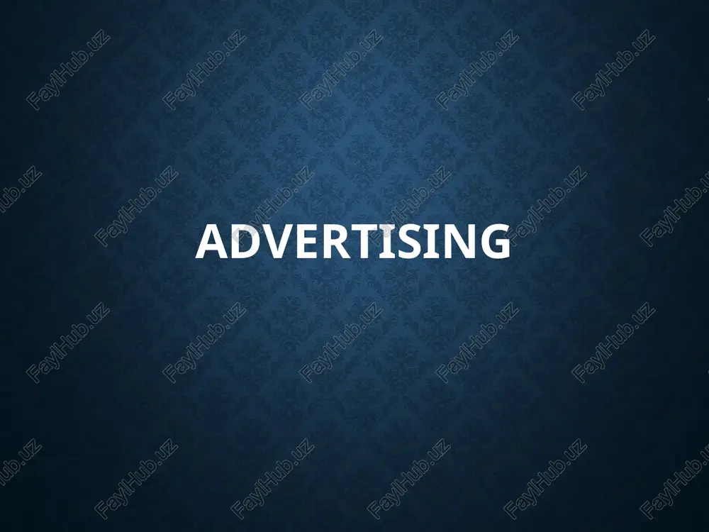 advertising — PPTX