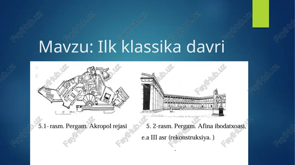 ilk klassika davri — PPTX