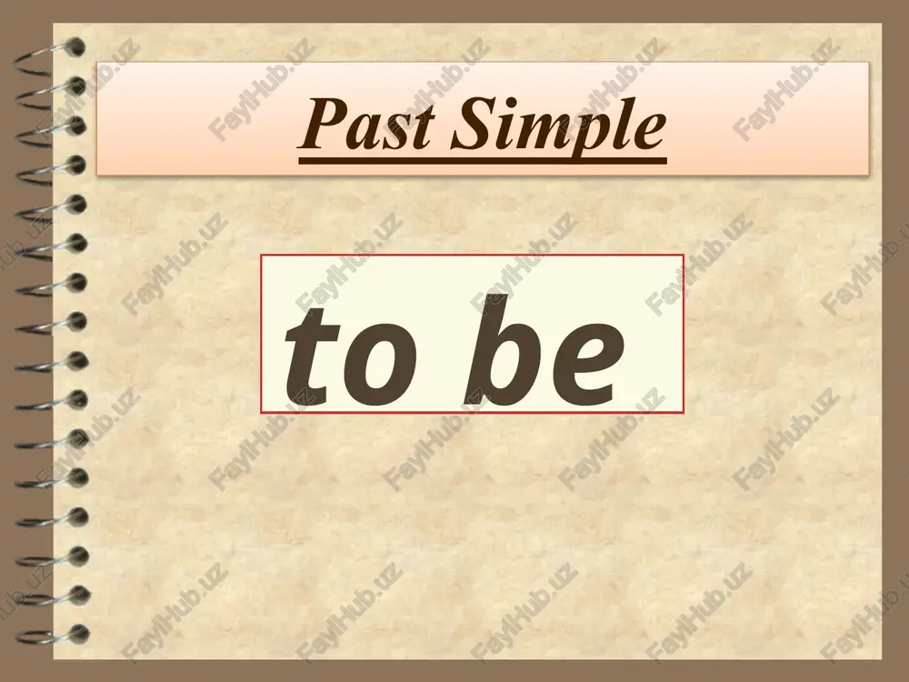 past simple — PPTX