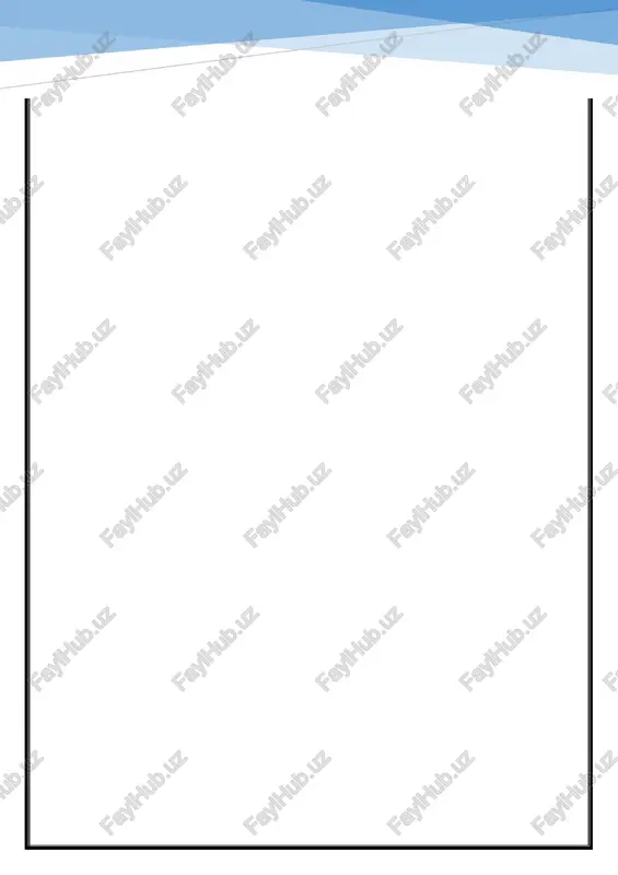 xorijiy investitsiyalar — DOCX