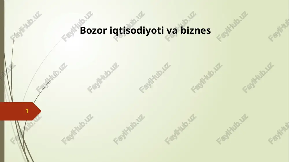 bozoriqtisodiyotivabiznes — PPTX