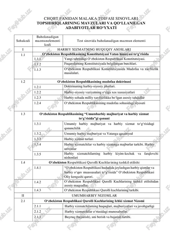 harbiy xizmatning huquqiy asoslari — PDF