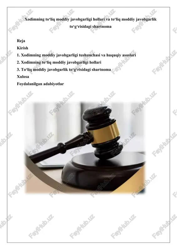 mehnat kodeksi — DOCX