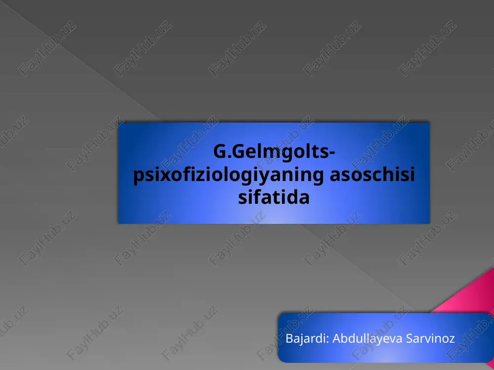 matematika fanida tenglamalar — PPTX