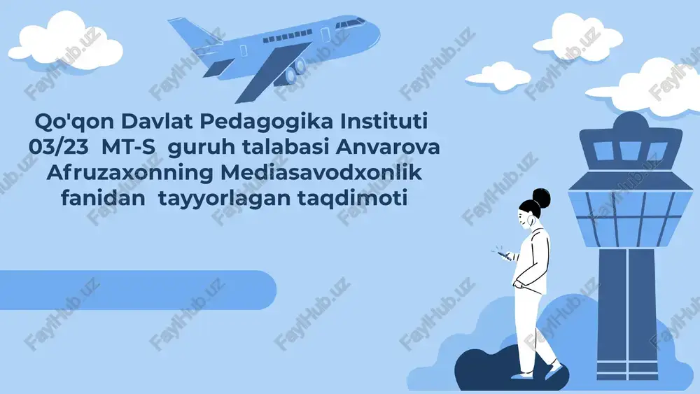 internet va yoshlar — PPTX