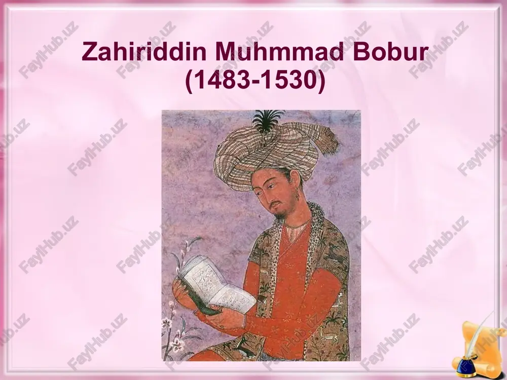 zahiriddin muhmmadbobur(1483- — PPTX