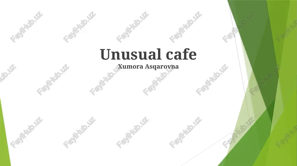 gravity cafe — PPTX