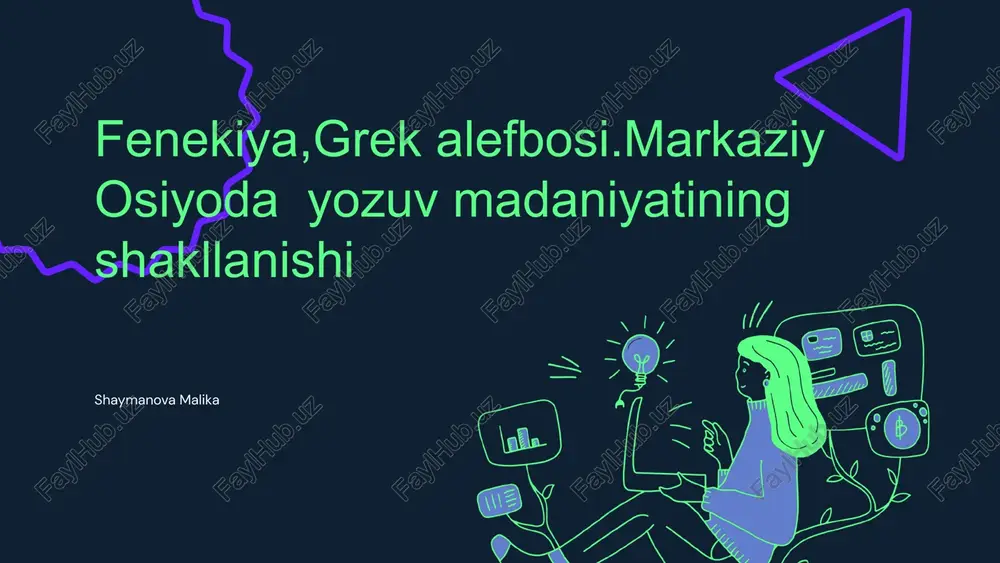 fenekiya,grek alefbosi — PPTX