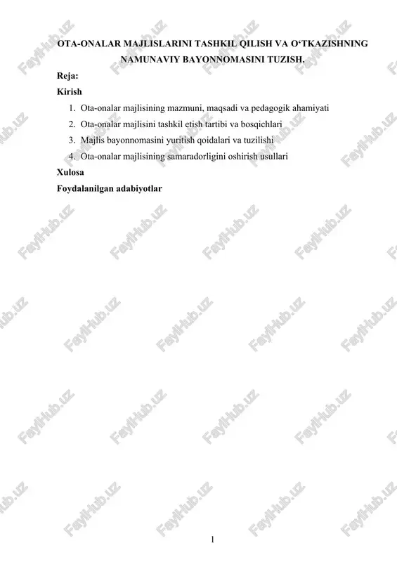 ota-onalar majlislari — DOCX