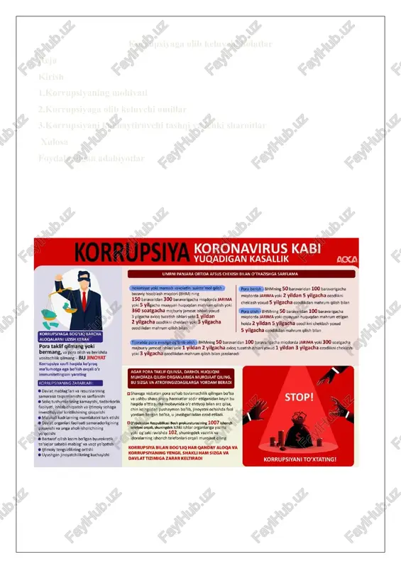 korrupsiya — DOCX