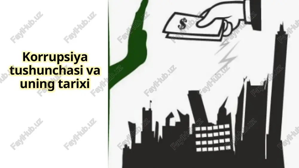 korrupsiyatushunchasi — PPTX