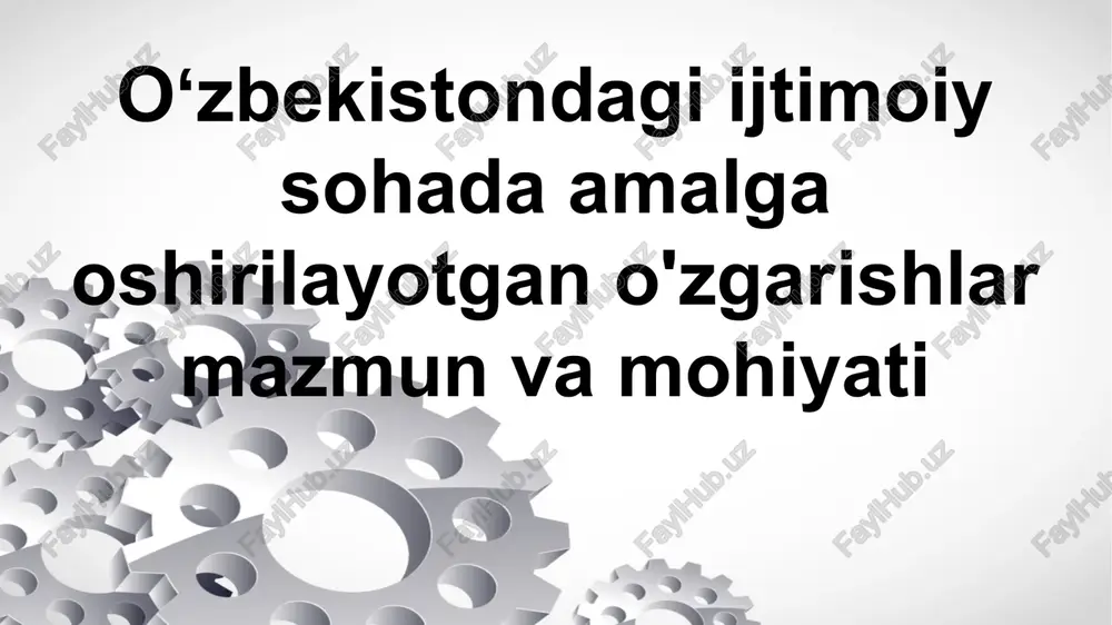 qonunlar va ularning o'zgarishi — PPTX