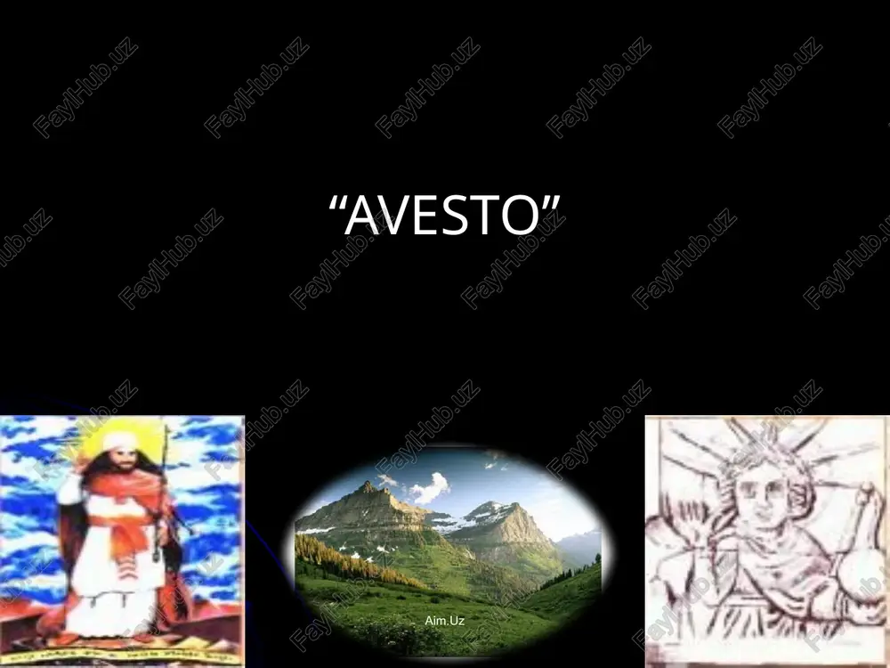 avesto — PPTX