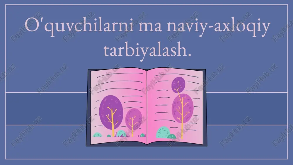 ma'naviy-axloqiy tarbiya — PPTX