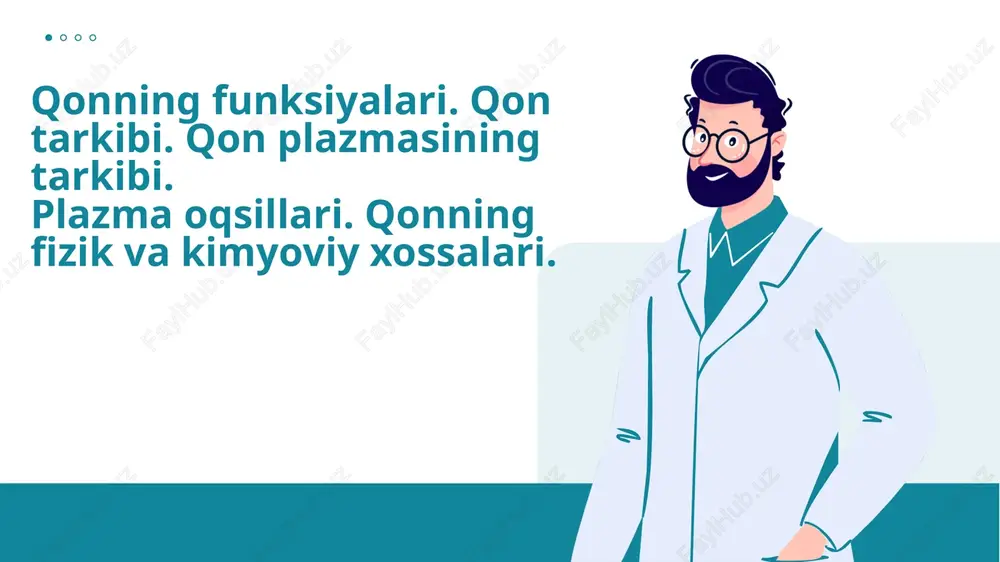 qonning funksiyalari va tarkibi — PPTX