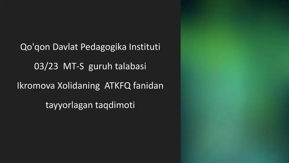 kompyuter grafikasi turlari — PDF