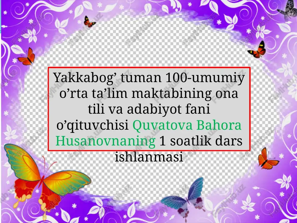 gaplarning ifoda maqsadi ko’raturlari — PPTX