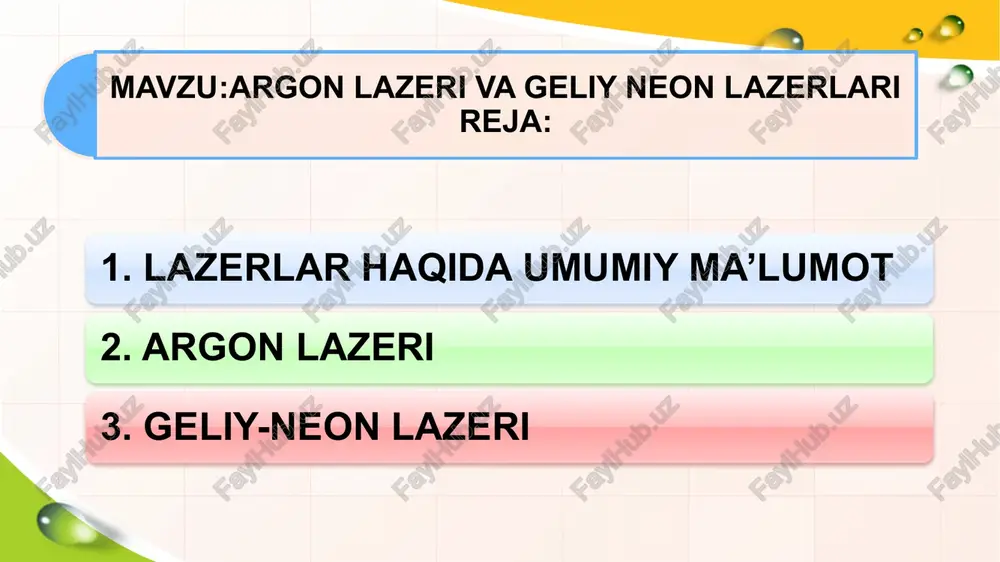 lazer — PPTX